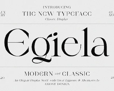 Egiela font