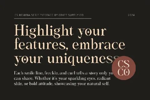 CS Romina font