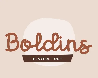 Boldins font