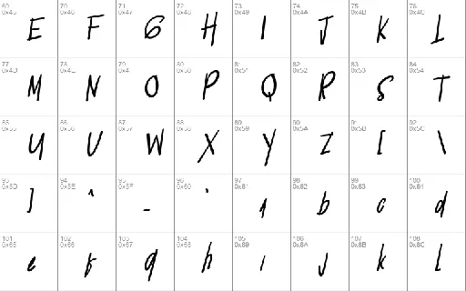 Jakarta Handwritten font