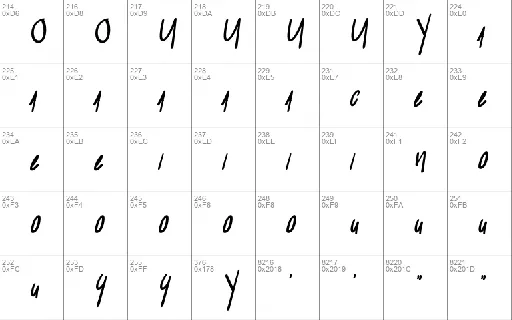 Jakarta Handwritten font