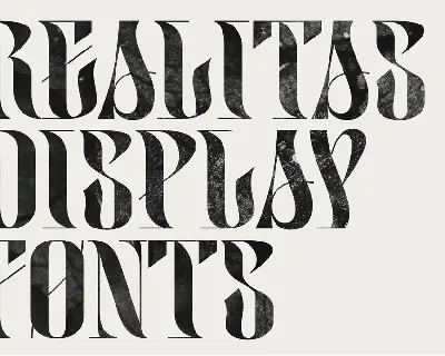 Realitas Trial font