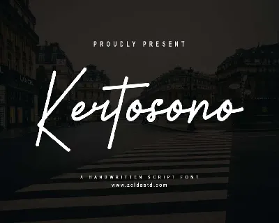 Kertosono-DEMO FONT