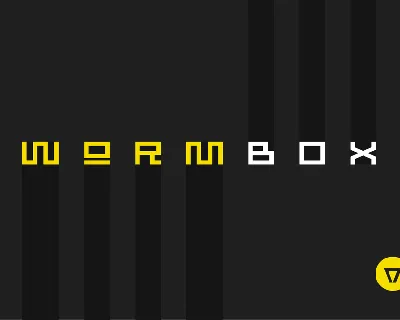 Wormbox font