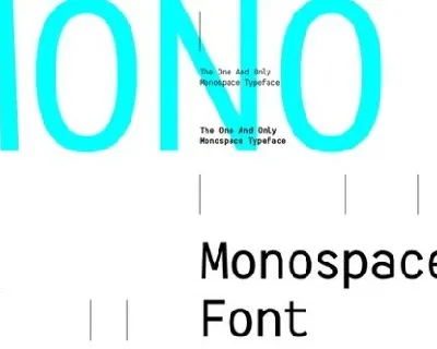 HF Monorita font