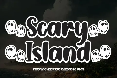 Scary Island Script font