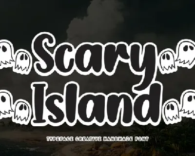 Scary Island Script font