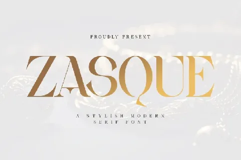 Zasque font