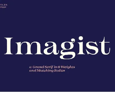 Imagist Family font