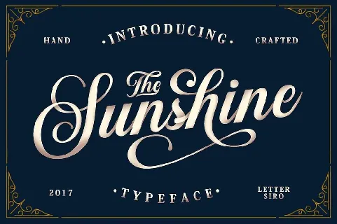 Sunshine font