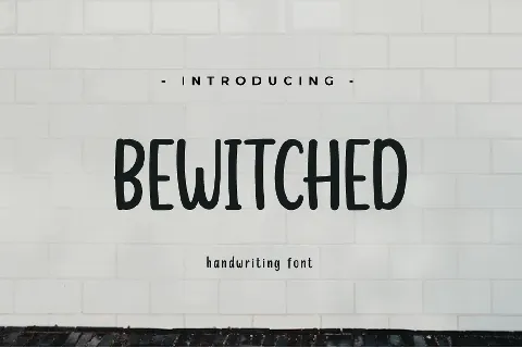 BEWITCHED font