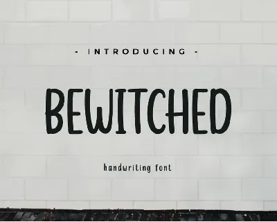 BEWITCHED font