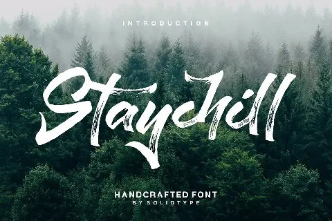 Stay Chill font