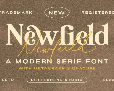 Newfield font