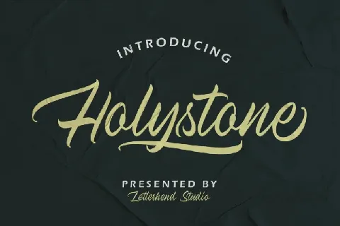 Holystone font