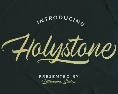 Holystone font