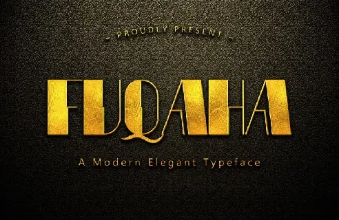 Fuqaha Display font