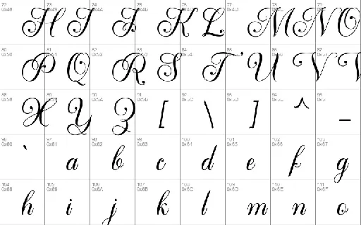 Angelina font