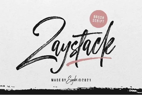 Zaystack font