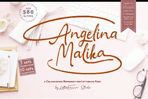 Angelina Malika Free font