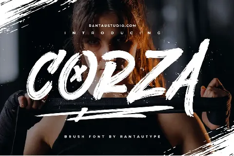 Corza font