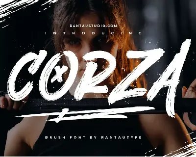 Corza font