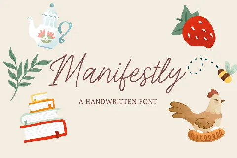 Manifestly font