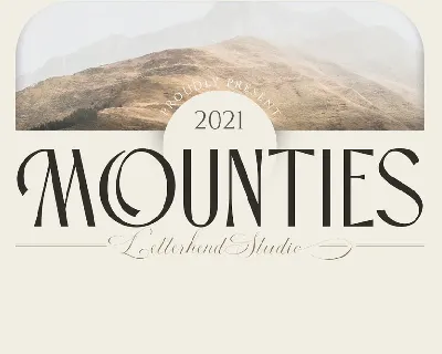 Mounties font