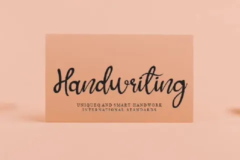 Bougainvillea Handwritten font