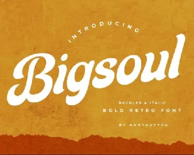 Bigsoul font