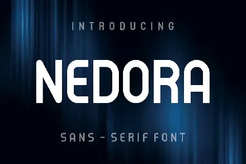 Nedora font