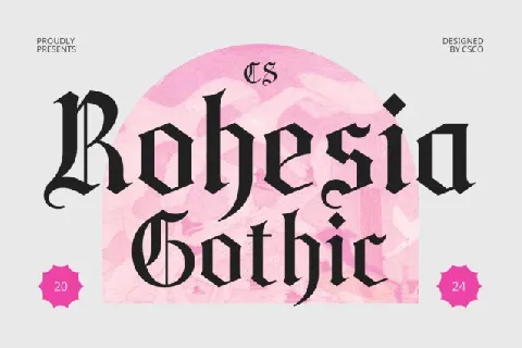 CS Rohesia font