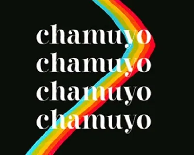 Chamuyo font