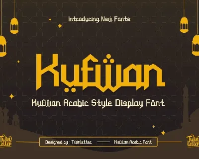 Kufwan Personal use font
