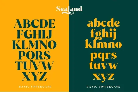 Sealand font