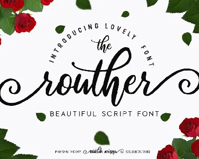 Routher Script font