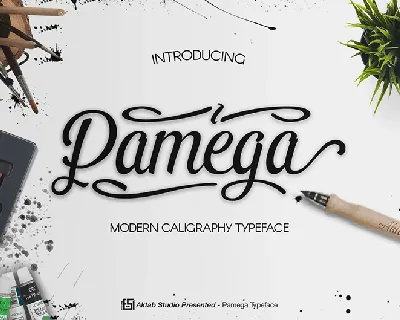 Pamega Free font