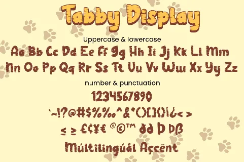 Tabby - Personal Use font