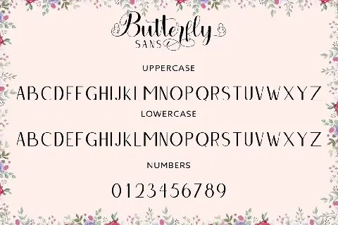 Butterfly Duo font