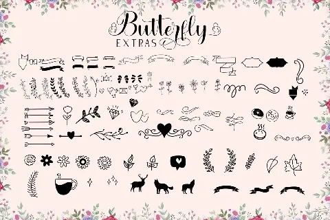 Butterfly Duo font