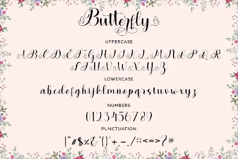 Butterfly Duo font