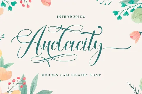 Audacity Script font