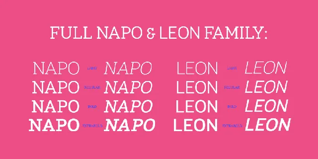 Leon font