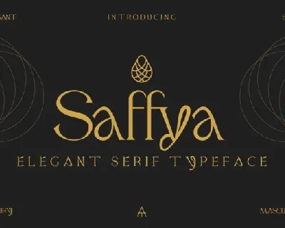 Saffya font