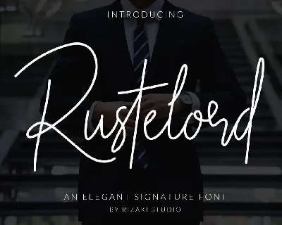 Rustelord font