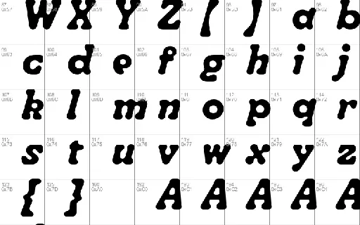 Cosplay font