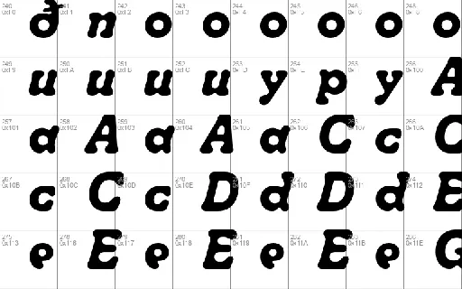 Cosplay font