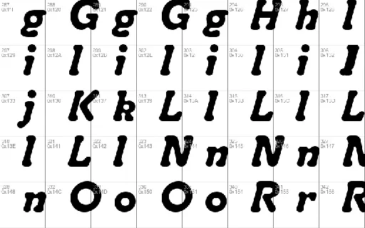 Cosplay font