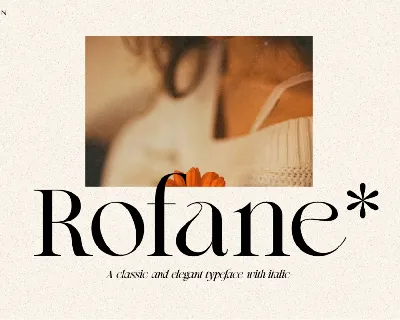 Rofane font