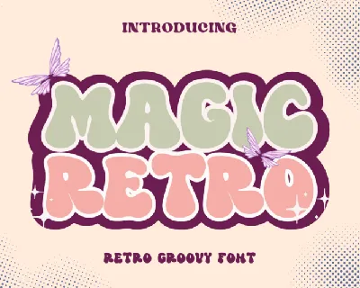 Magic Retro Typeface font